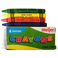 4 Pack Crayons